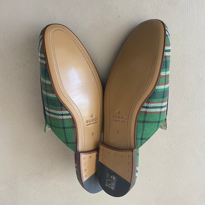 ungetragene GUCCI Garden Princetown Slippers