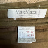 MAX MARA Vintage Leinenrock