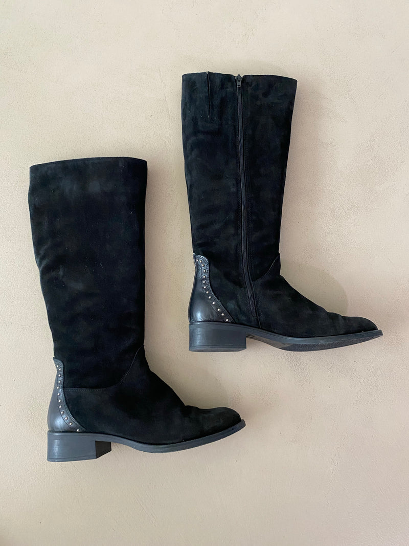 ELLA CRUZ Veloursleder Stiefel