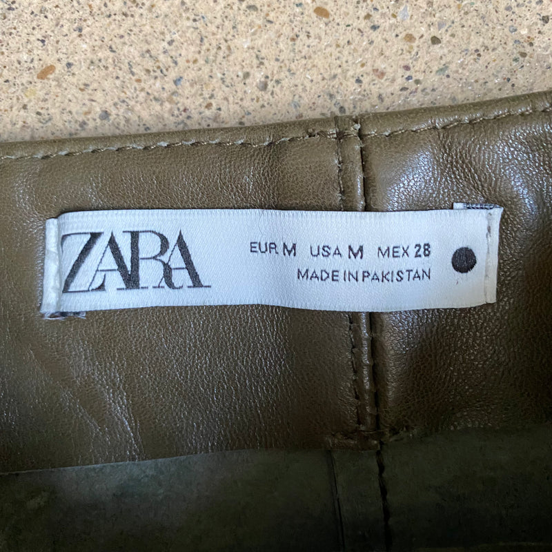ZARA Lederrock