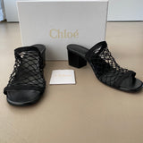 ungetragene CHLOÉ Mesh Sandalen