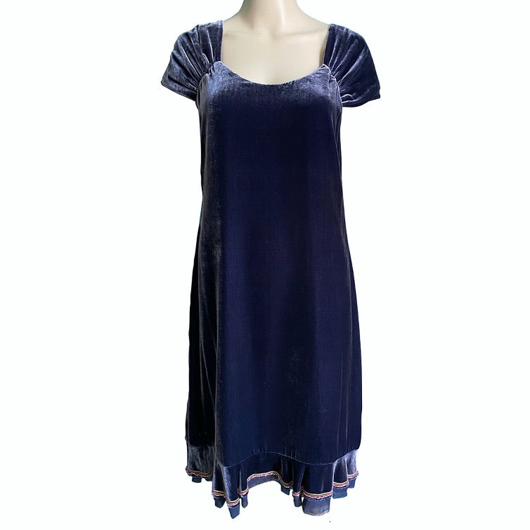 JIGSAW Samt Kleid