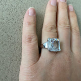ESPRIT Silber Ring mit grossem Zirkonia
