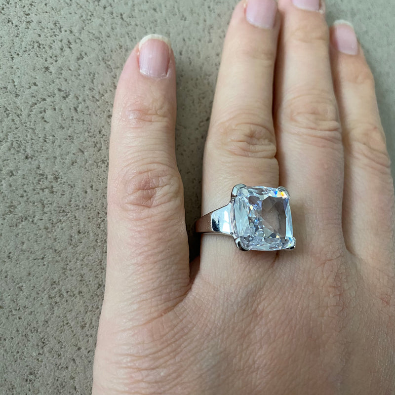 ESPRIT Silber Ring mit grossem Zirkonia