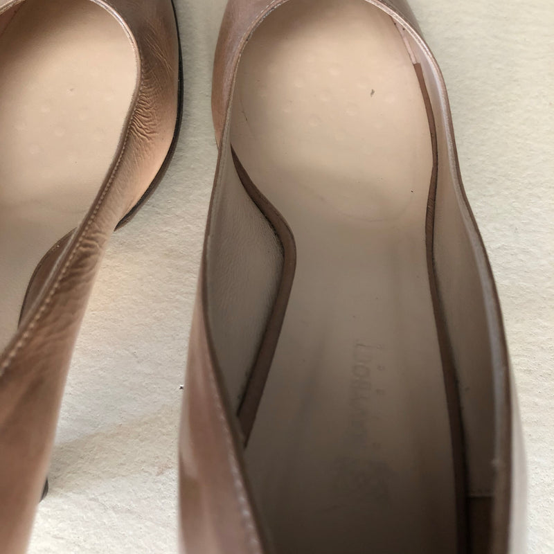 neuwertige NAVYBOOT Lackleder Pumps