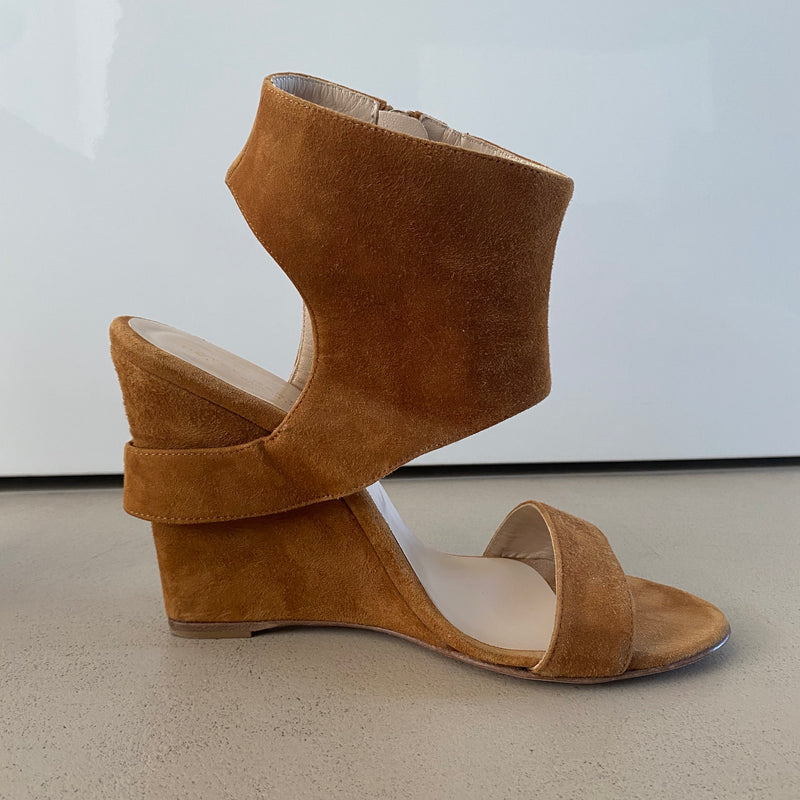 HÔTEL PARTICULIER Veloursleder Sandalen