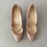 neue CHRISTIAN LOUBOUTIN Lackleder Pumps