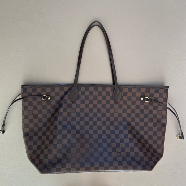 LOUIS VUITTON Neverfull GM Damier Ebene Canvas