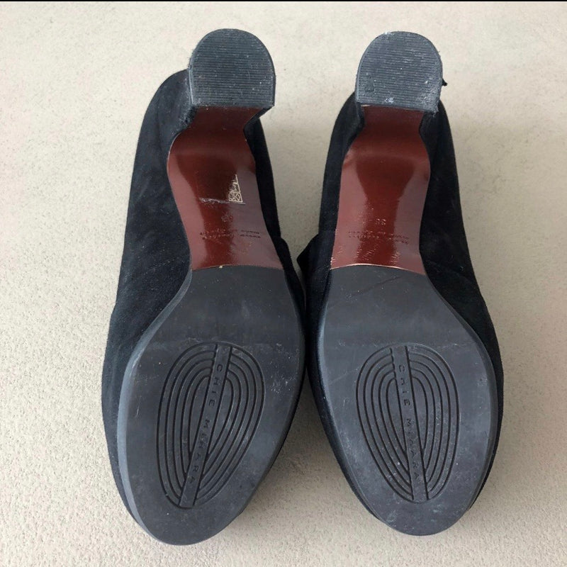 CHIE MIHARA Velours Leder Pumps