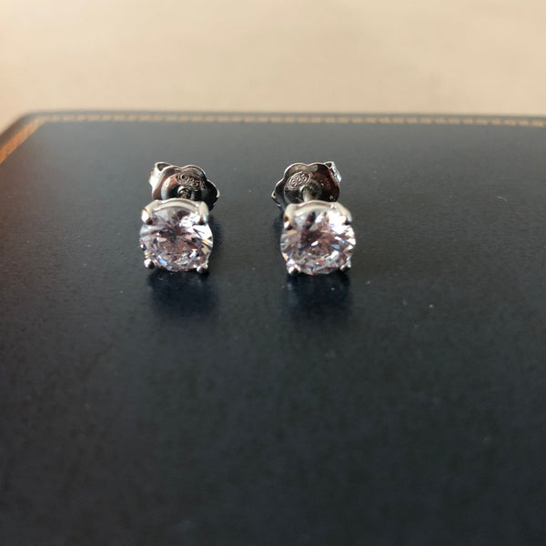 ULTIMA EDIZIONE 925 Sterling Silber Ohrstecker mit Zirkonen