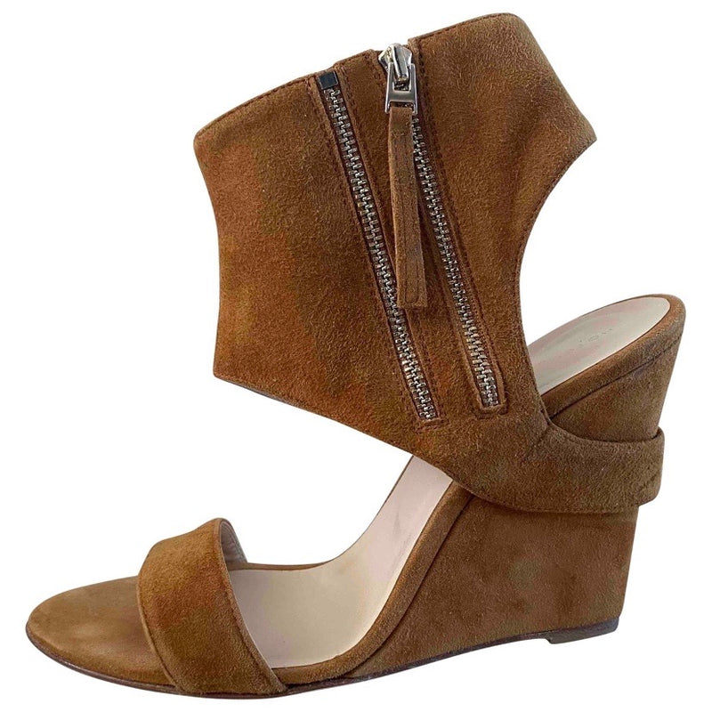 HÔTEL PARTICULIER Veloursleder Sandalen