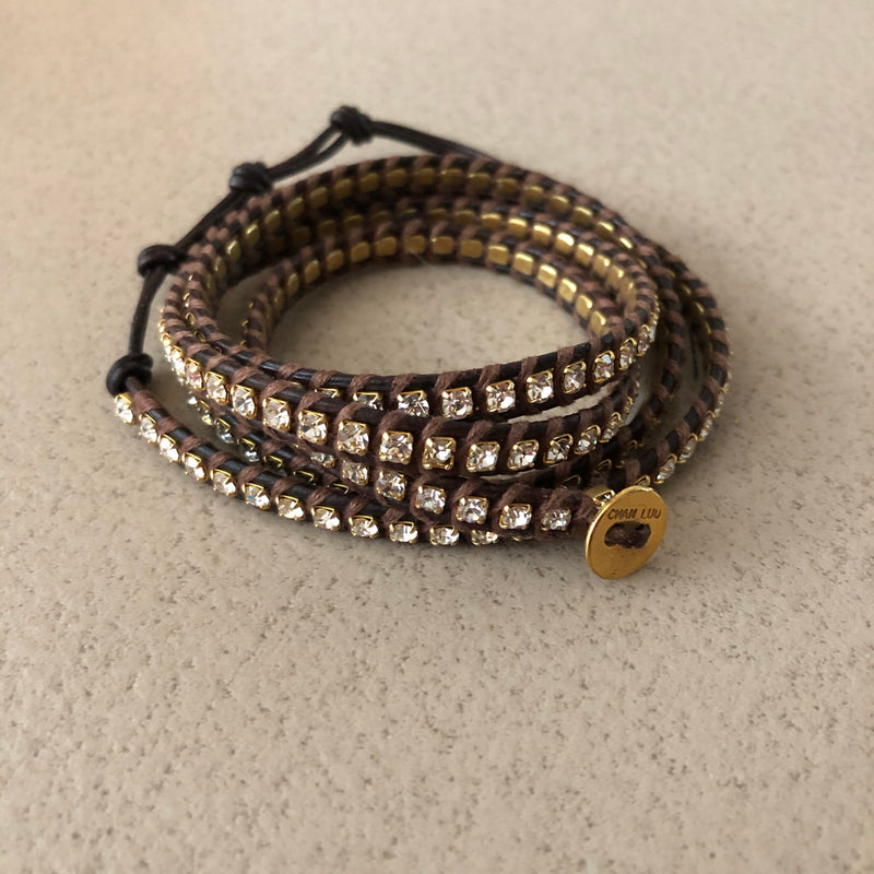 CHAN LUU Wickelarmband