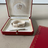 CARTIER Love Weissgold Armreif