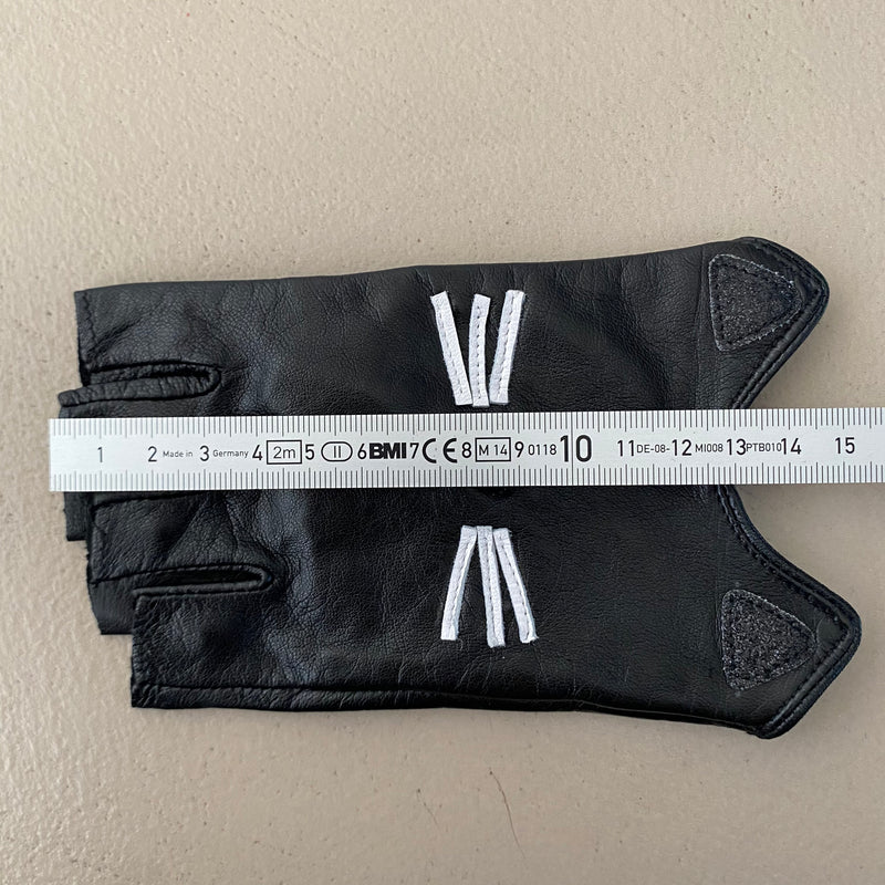 fingerlose handschuhe lagerfeld KARL LAGERFELD Leder Handschuhe – ClosetQueen