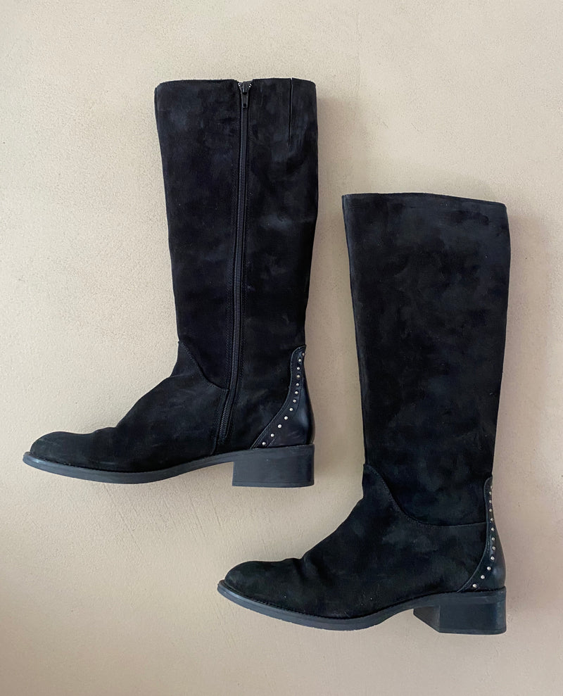 ELLA CRUZ Veloursleder Stiefel