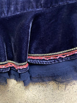 JIGSAW Samt Kleid