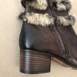 ungetragene INK Leder Stiefeletten