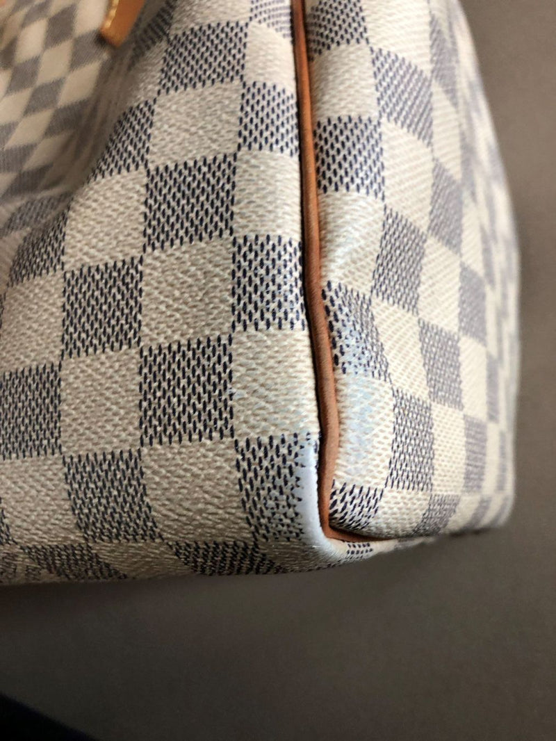 LOUIS VUITTON Speedy 30 Damier Azur